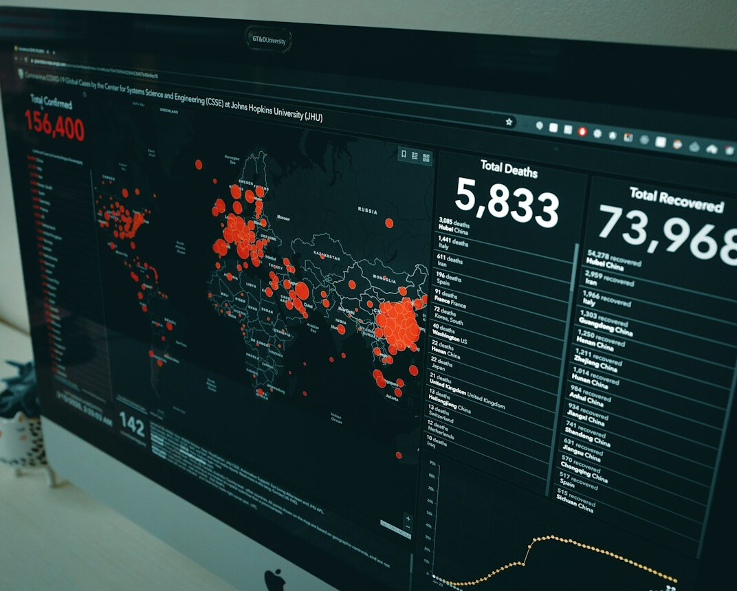 insurance data analysis on screen